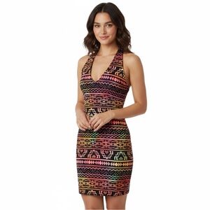 Warrior Within Designs Tribal Print Dress - Size Large